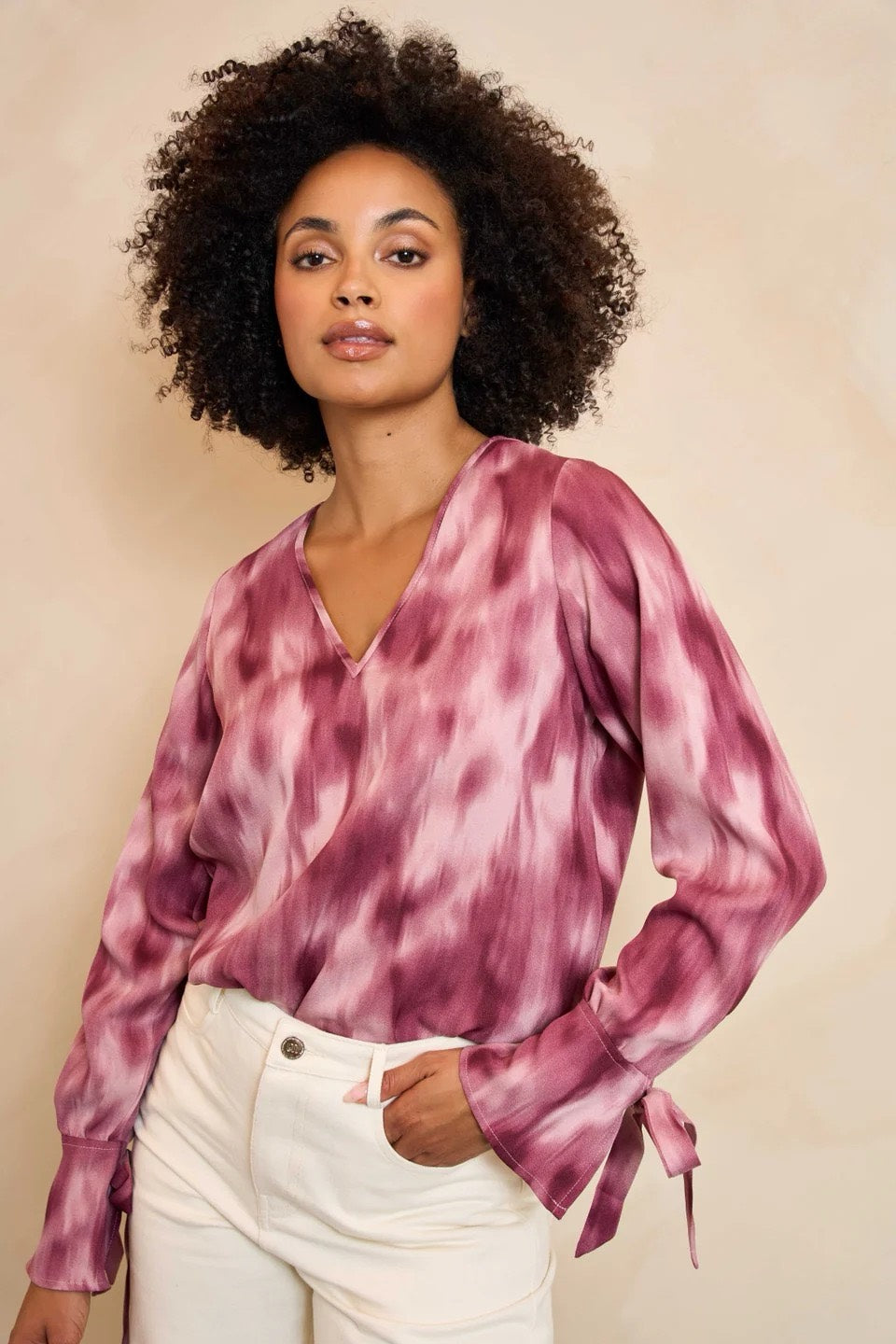 Blouse Lora - Roze