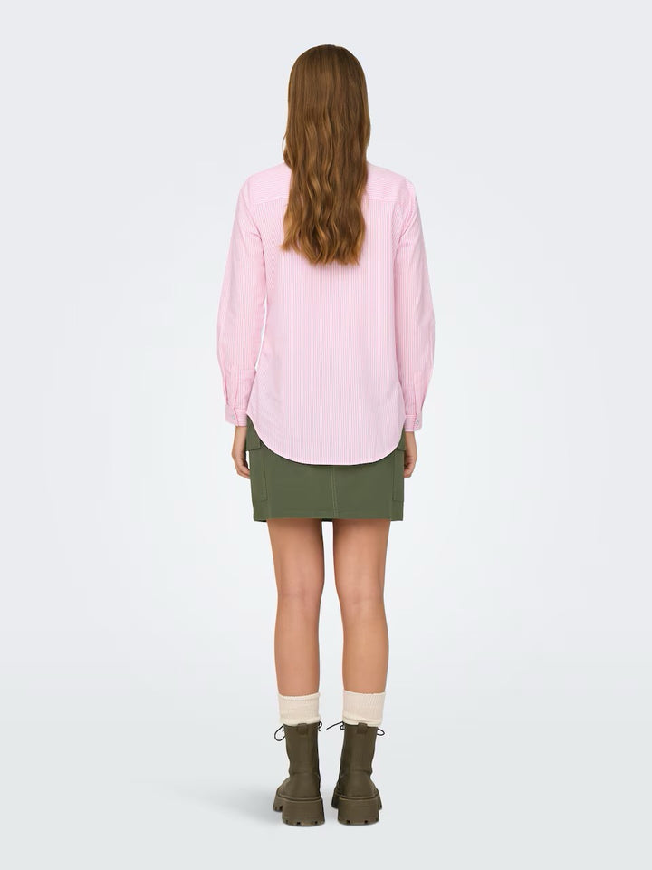 Jdymio L/s Shirt - Roze Dessin
