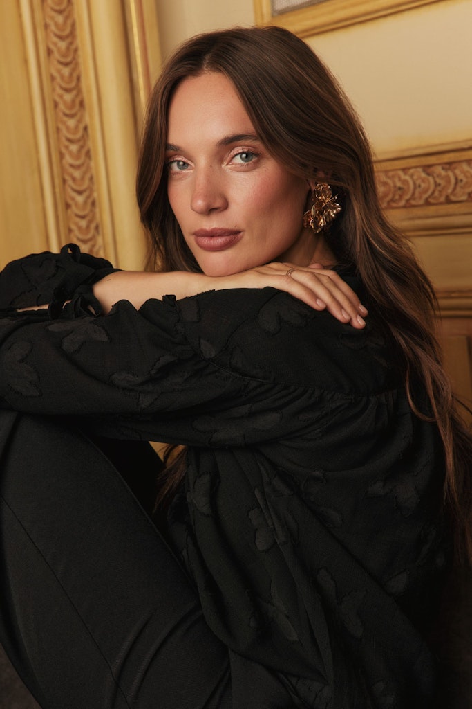 Blouse Annika - Zwart