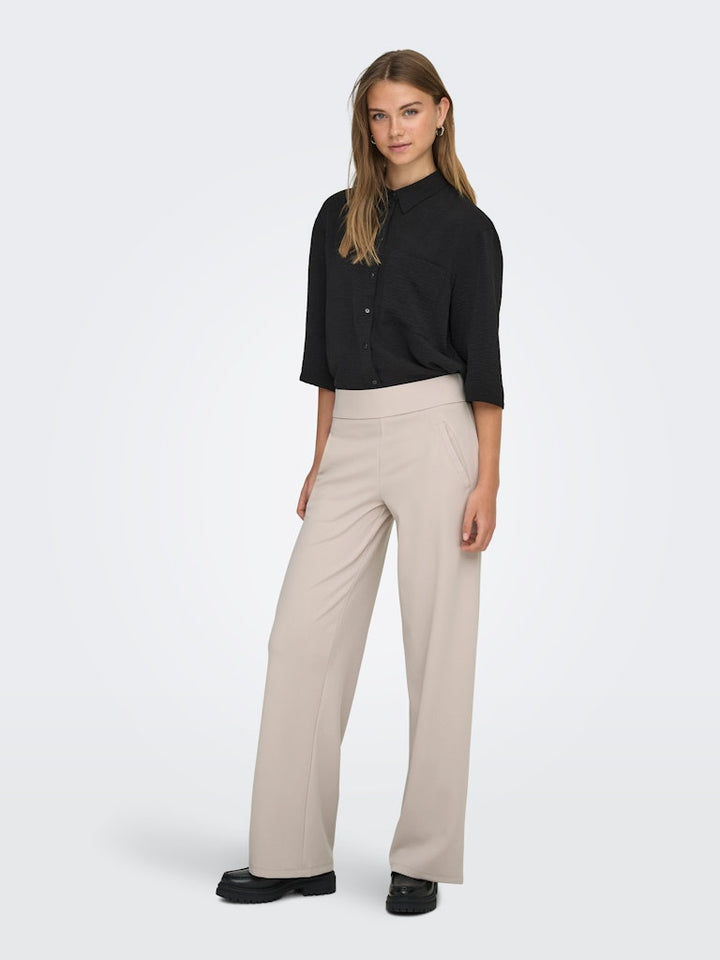 Jdydivya 3/4 Loose Shirt Wvn Noos - Zwart