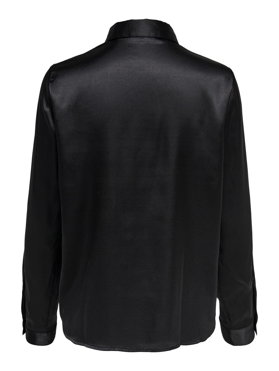 Jdyfifi L/s Shirt Wvn Noos - Zwart