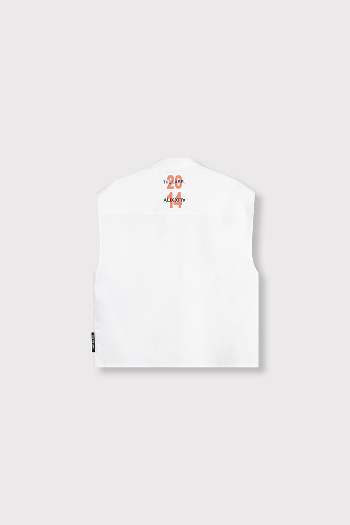 Sleevless Blouse - Off-white