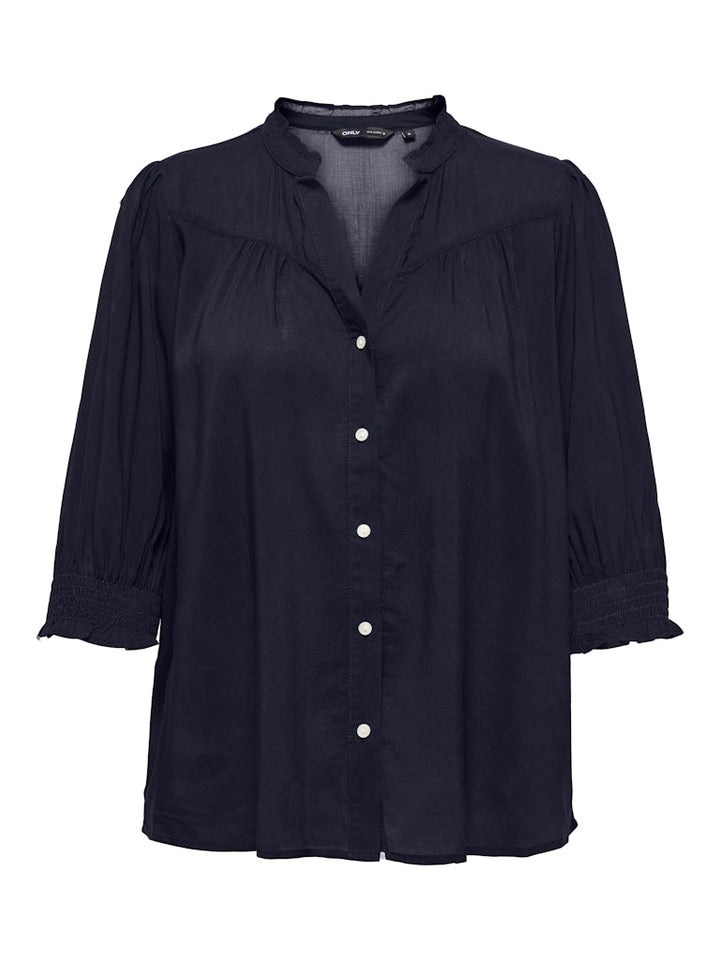 Onlraya 3/4 Shirt Wvn Noos - Navy