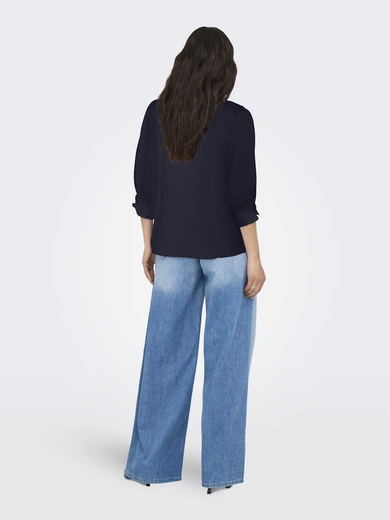 Onlraya 3/4 Shirt Wvn Noos - Navy