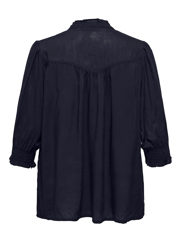 Onlraya 3/4 Shirt Wvn Noos - Navy