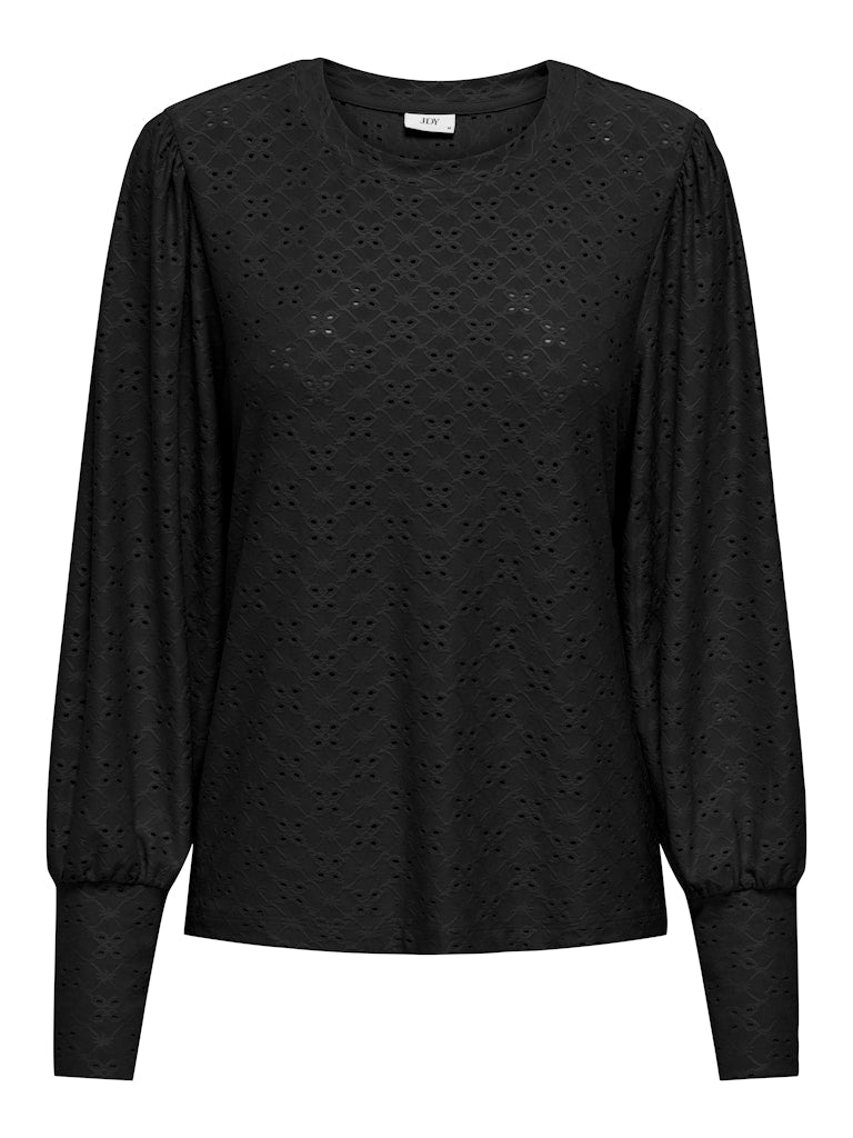Jdycathinka L/s Bellsleeve Top Jrs Noos - Zwart