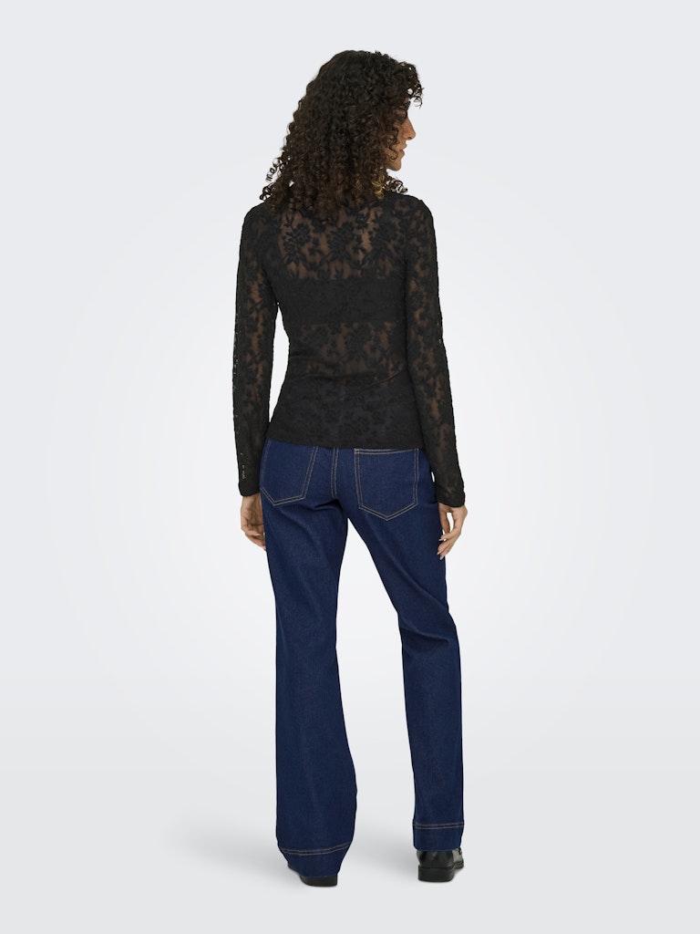 Onlblaise L/s Top Jrs - Zwart