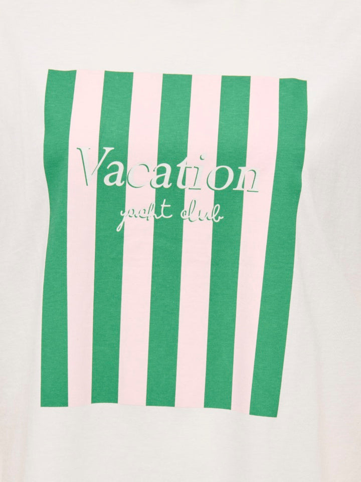 Jdycarla S/s Oversize T-shirt Jrs - Off-white