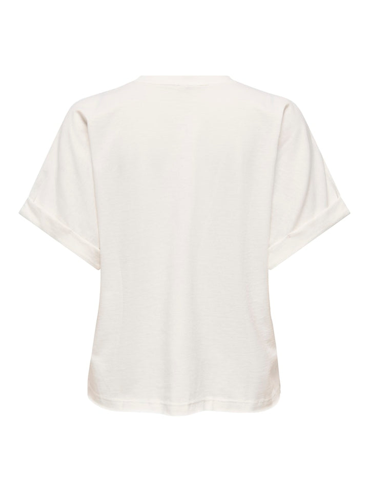 Onlminna S/s Top Cs Pr Jrs - Off-white