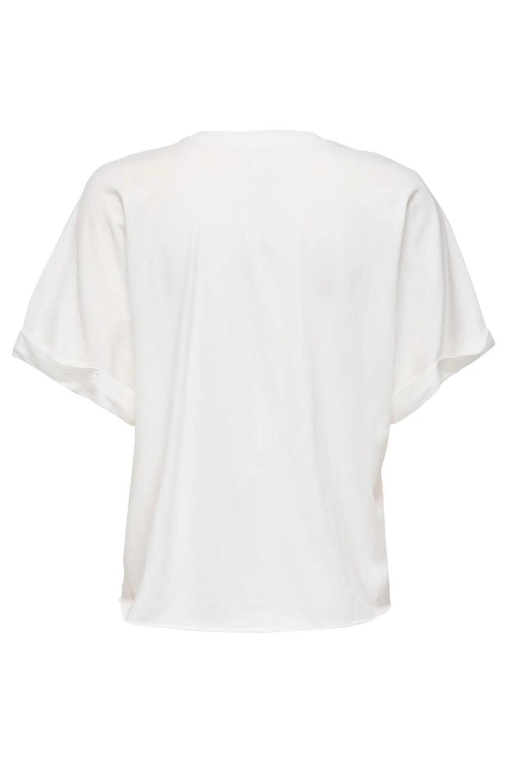 Onlminna S/s Print Top Box Jrs - Off-white