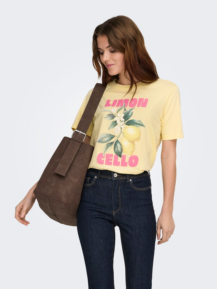 Onllucy Monja Ss Top Jrs Noos - Geel