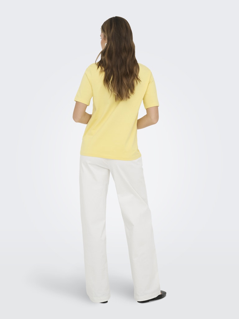 Onlfreja S/s Luxe Top Cc Jrs Noos - Geel