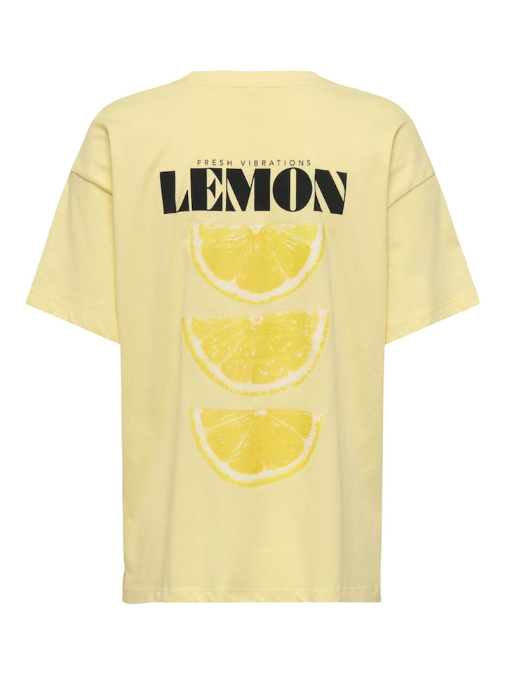 Onlvivvi S/s Lovely Top Jrs - Geel