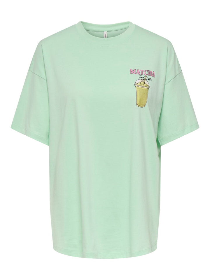 Onlrita S/s Printed Tee Cs Jrs - Mint
