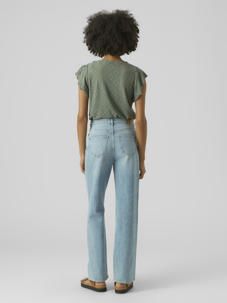 Vmtassa Sl Frill Top Noos - Olijf