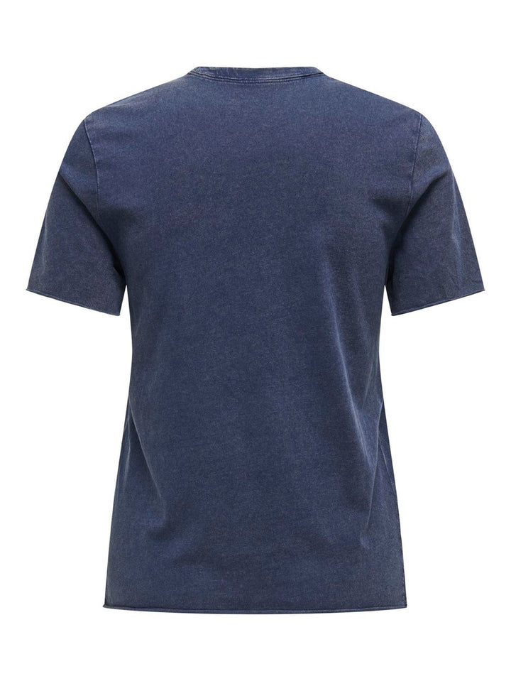 Onlharper Life S/s Top Box Jrs - Navy