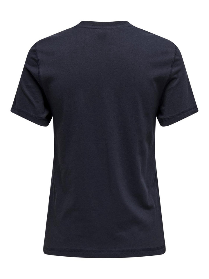 Onlsinna Life Reg S/s France Top Bo - Navy