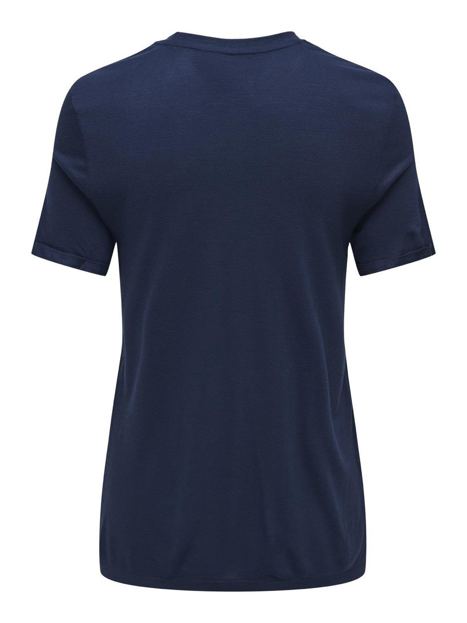 Onlnina S/s Fold-up Top Box Jrs - Navy