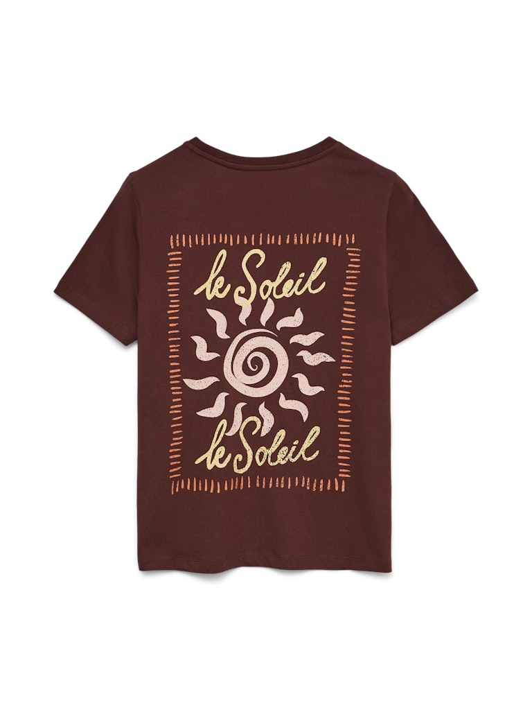 Vmlise Olly Ss Top Box Jrs - Bordeaux