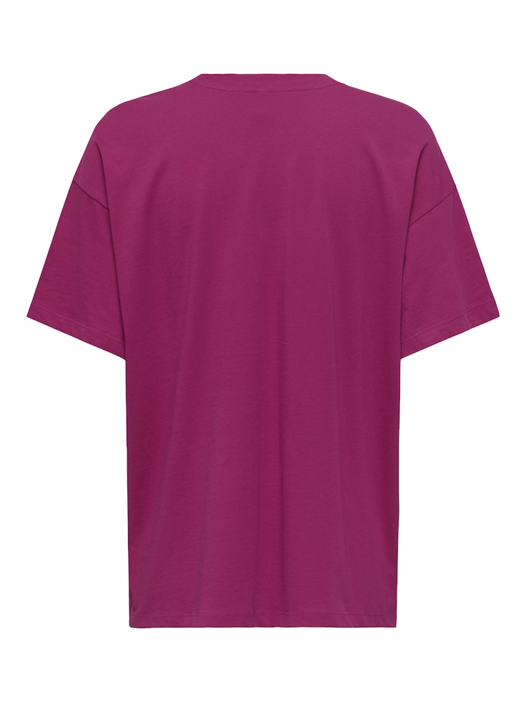 Onlvivvi S/s Lovely Top Jrs - Fuchsia