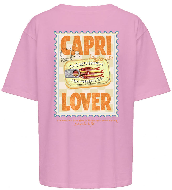 Onlbira S/s Loose Tee Jrs - Roze