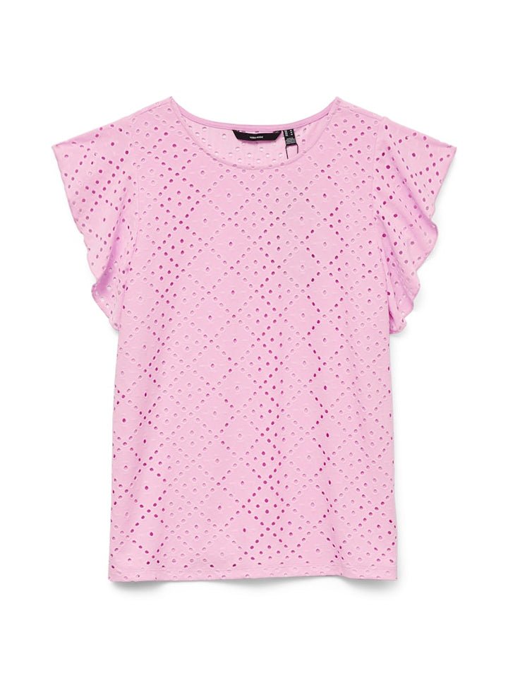 Vmtassa Sl Frill Top Noos - Roze