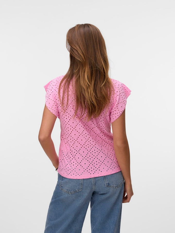 Vmtassa Sl Frill Top Noos - Roze