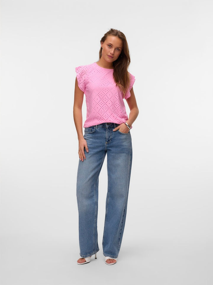 Vmtassa Sl Frill Top Noos - Roze