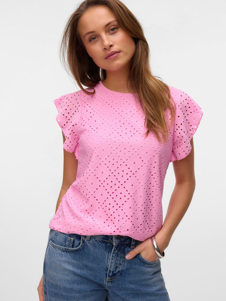 Vmtassa Sl Frill Top Noos - Roze