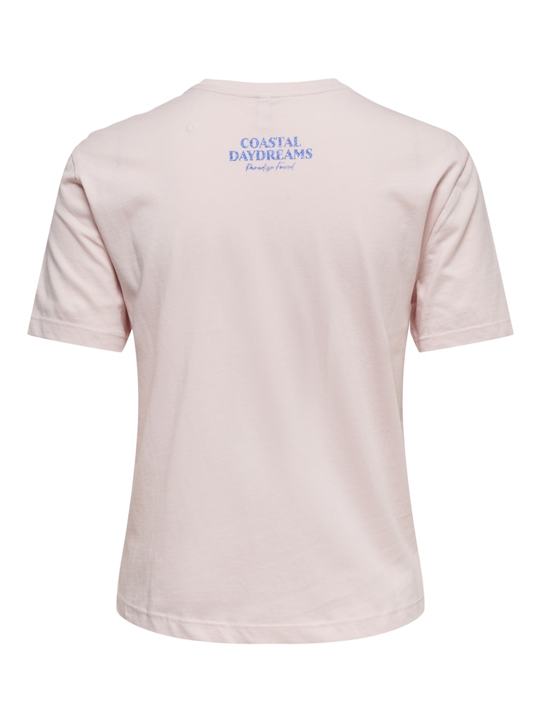 Onldina S/s Club Top Box Jrs - Licht Roze