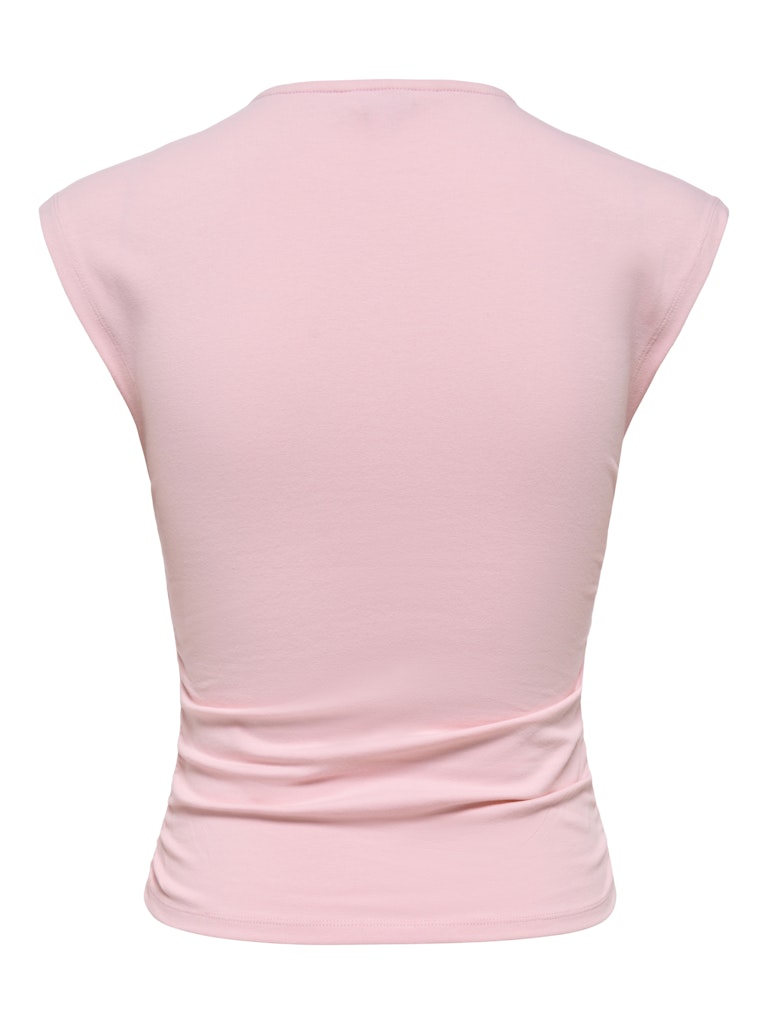 Onlmira Capsl Ruching Top Jrs Noos - Licht Roze