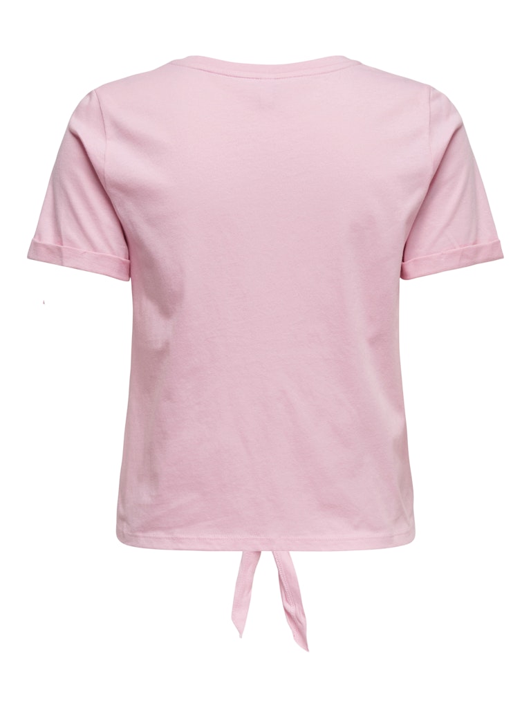 Onldora S/s Knot Fold-up Top Jrs - Licht Roze