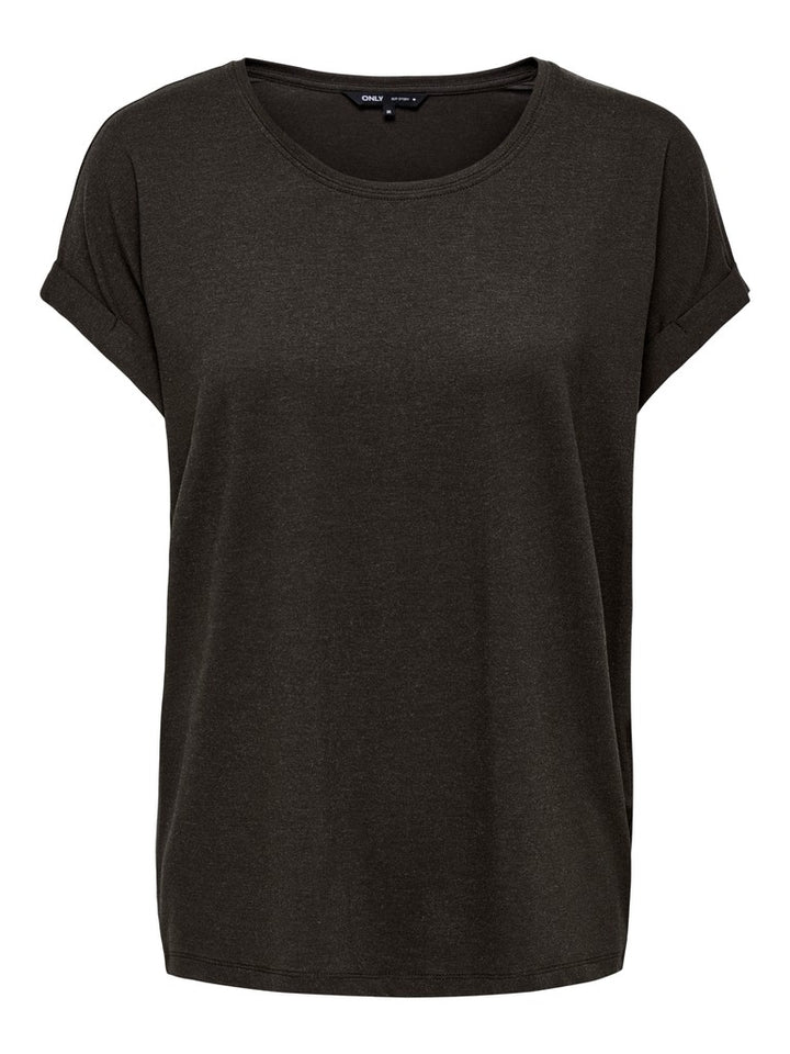 Onlmoster S/s O-neck Top Noos Jrs - Bruin