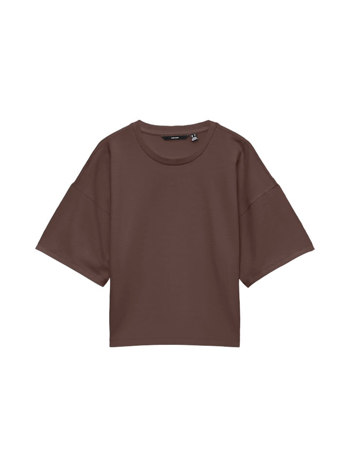 Vmkiara 2/4 O-neck Top Jrs - Bruin