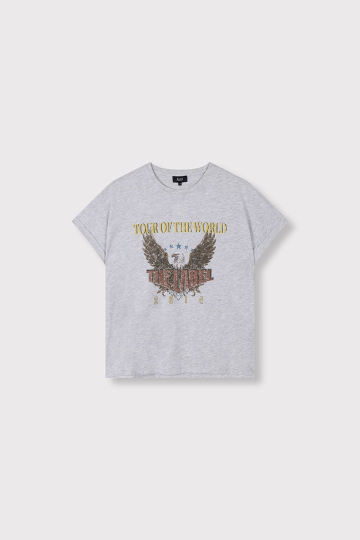 Eagel T-shirt - Grijs Melee
