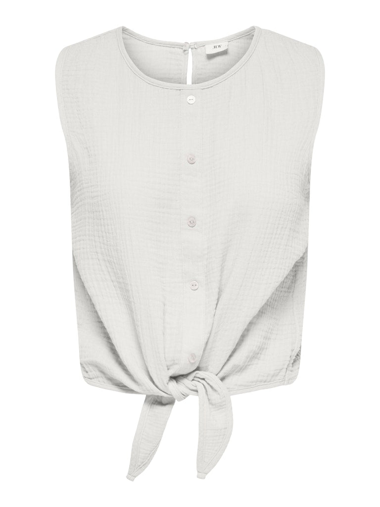 Jdytheis Life Knotbutton Top - Wit