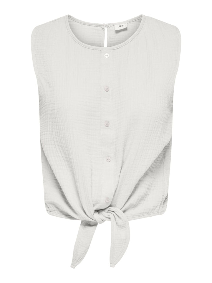 Jdytheis Life Knotbutton Top - Wit
