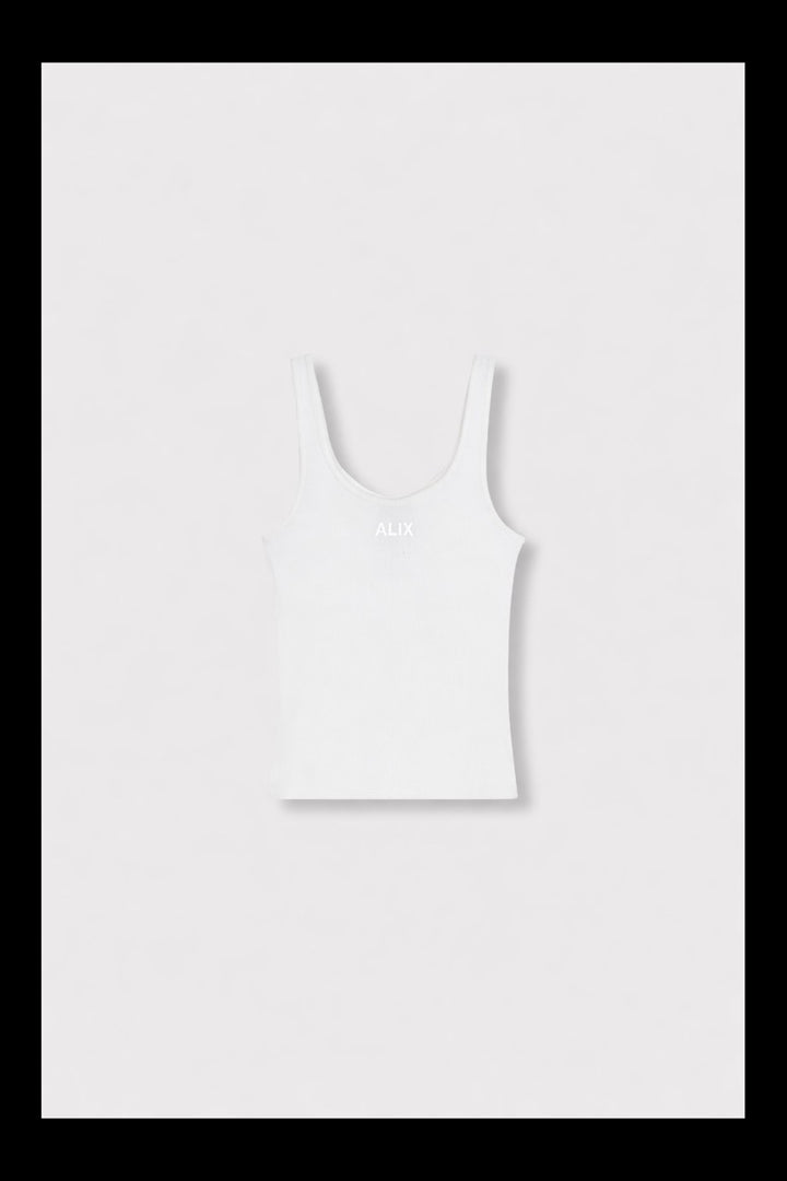 Rib Tank Top - Off-white