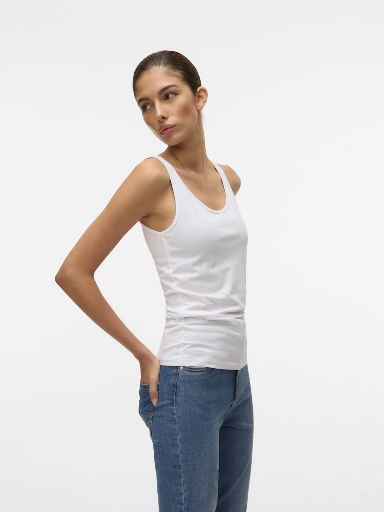 Vmmaxi My Soft Uu Tank Top - Off-white