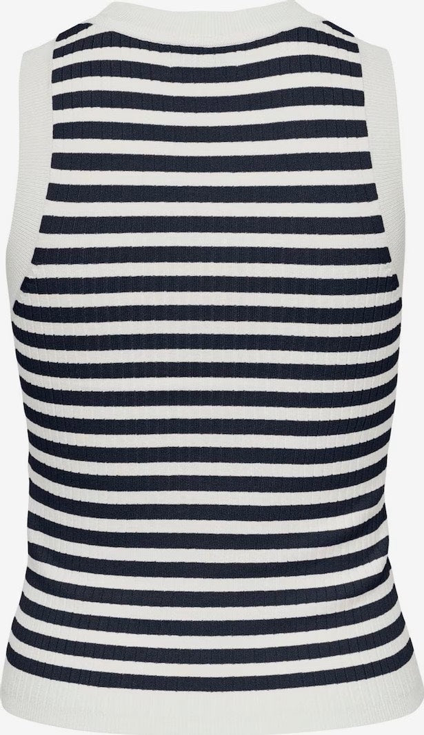 Jdyaya Tank Top Knt Noos - Ecru Dessin