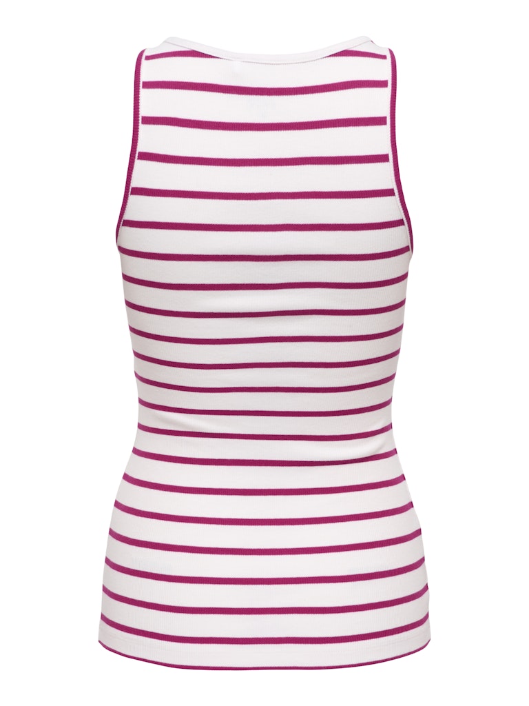 Onlfenja Kenya S/l Top Jrs - Ecru Dessin