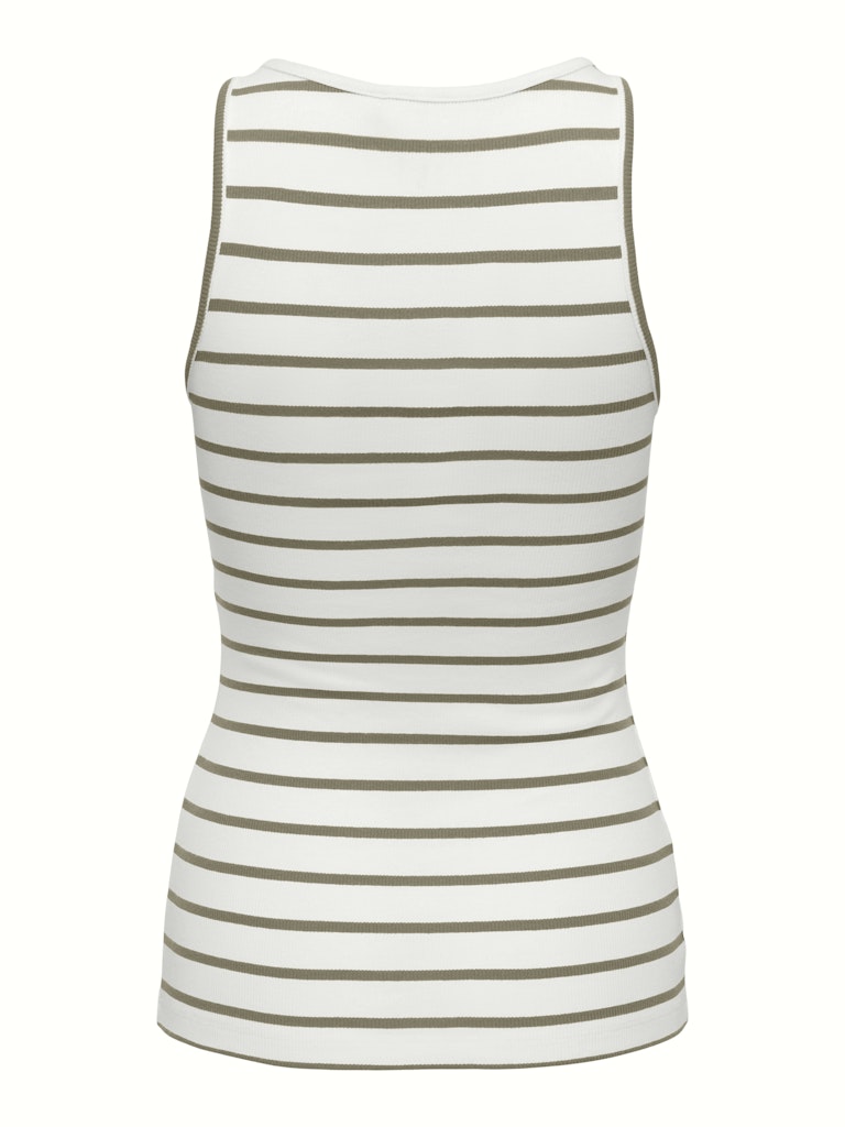 Onlfenja Kenya S/l Top Jrs - Ecru Dessin