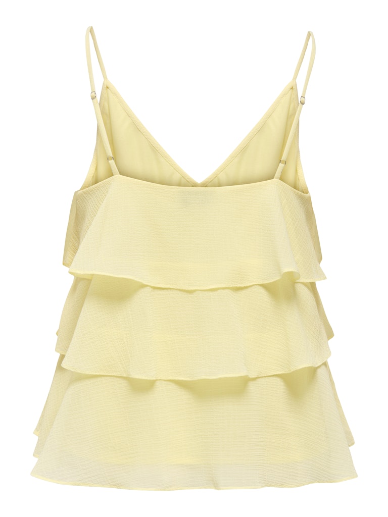 Onllinn Life Flounce Singlet Wvn Noos - Licht Geel