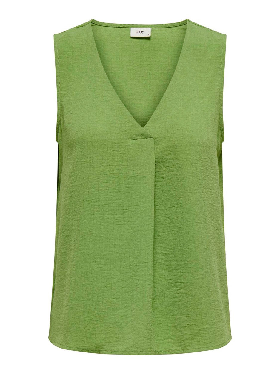 Jdydivya S/l Top Wvn Dia - Oud Groen