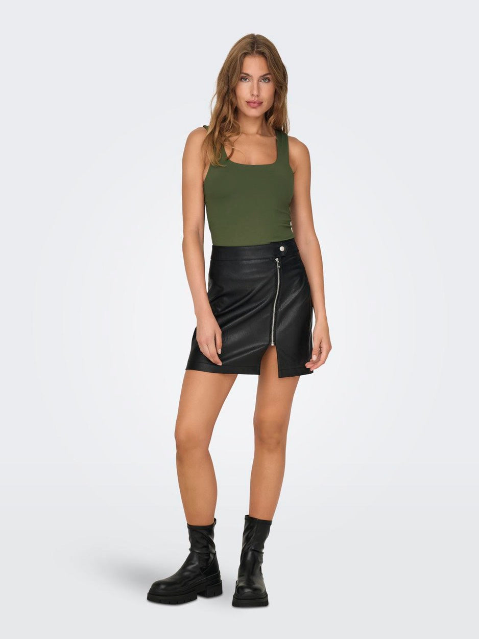 Onlea S/l 2-ways Fit Top Jrs Noos - Army