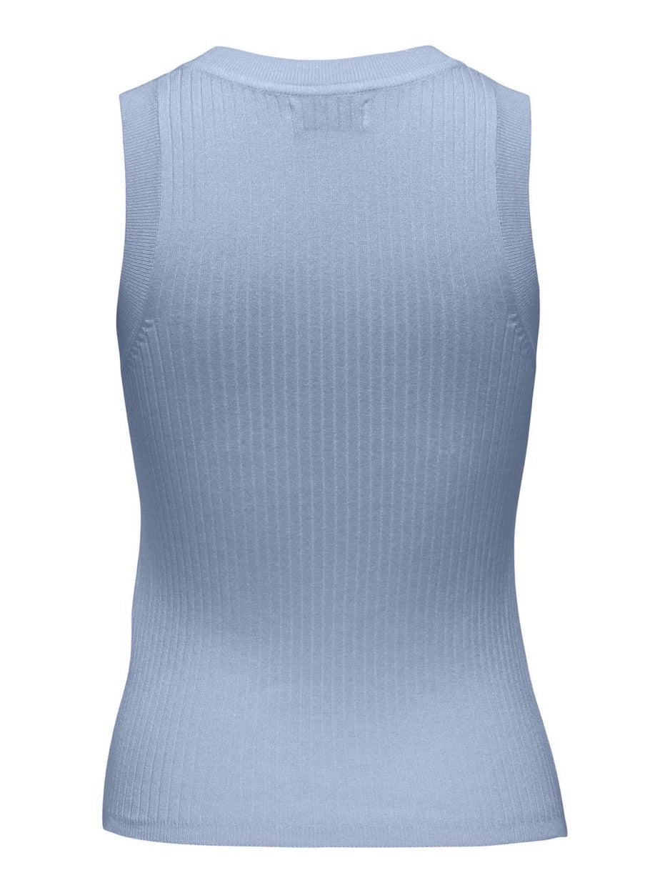 Jdyaya Tank Top Knt Noos - Lichtblauw