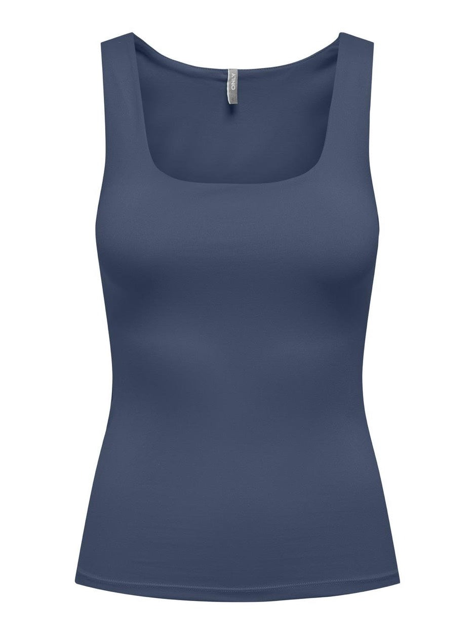 Onlea S/l 2-ways Fit Top Jrs Noos - Rafblauw