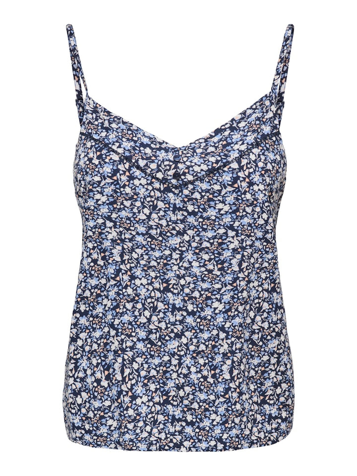 Onlnala Life Singlet Wvn Noos - Blauw Dessin