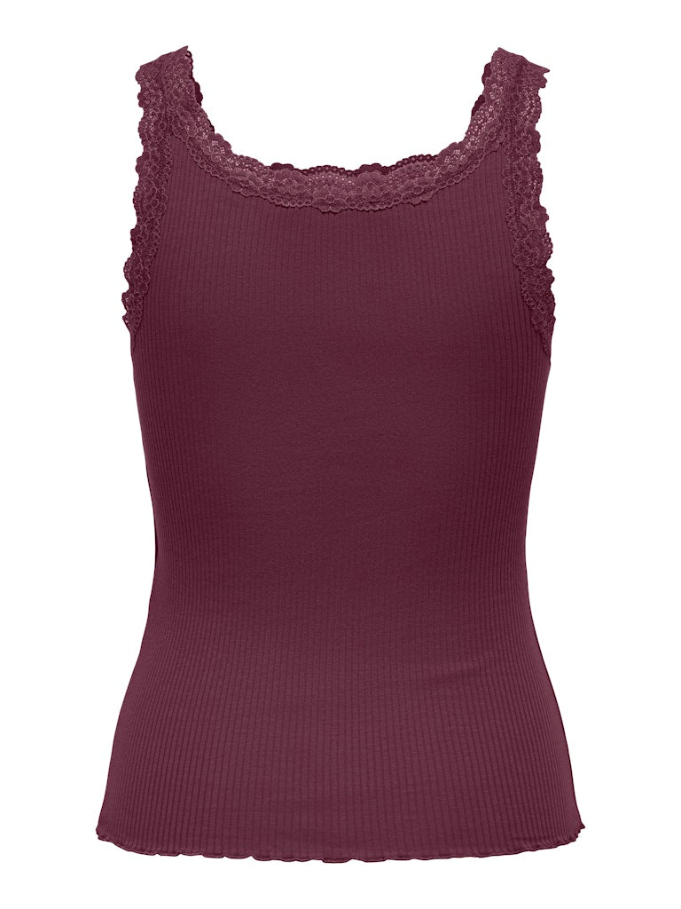 Onlsara Sharai Tank Top Jrs Noos - Bordeaux