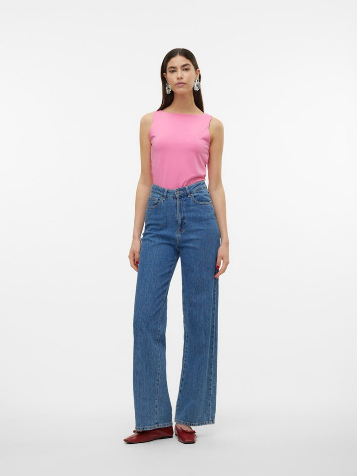 Vmmillion Sl Square Top 2-way Jrs Noos - Roze